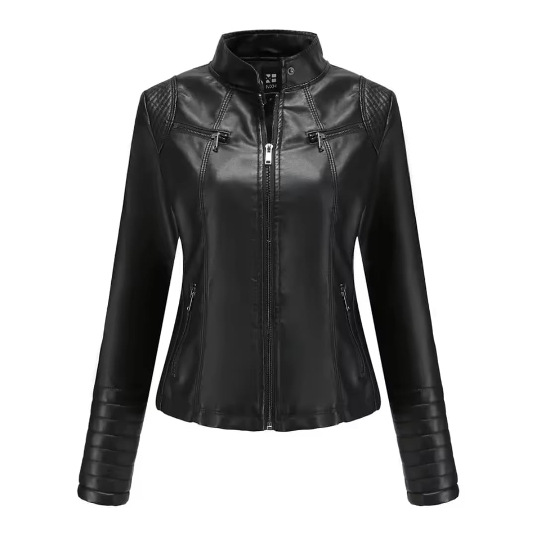 New Leather Jacket Spring Autumn Thin Motorcycle
